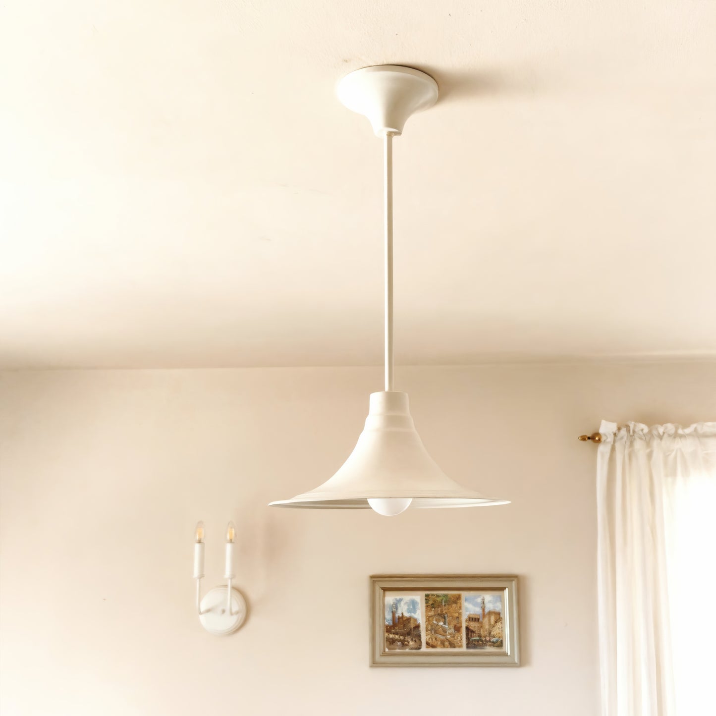 Метален Пендел | висяща лампа | единичен полилей | модерен стил | Б ПЕ 14 |