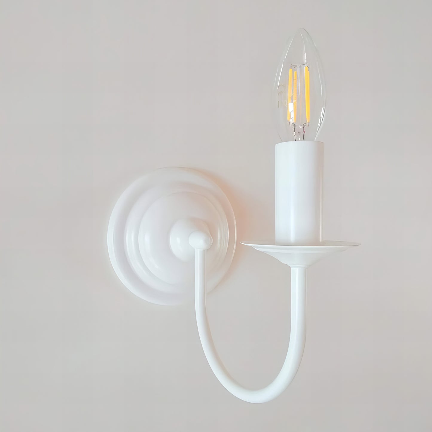 Метален класически аплик |БЕЗ/С текстилен абажур | единичен | Б A 19|