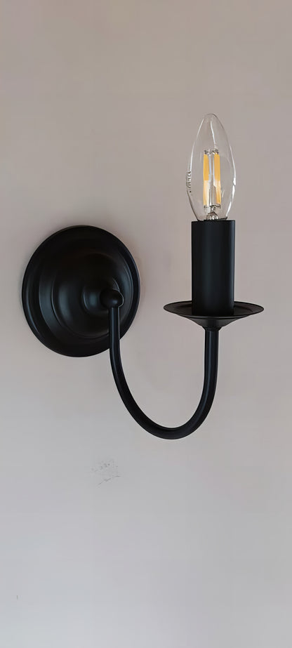 Метален класически аплик |БЕЗ/С текстилен абажур | единичен | Ч A 19|