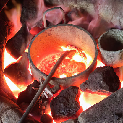 Луксозен троен свещник | лят месинг | старинен | класически барок | Модел №2 | СВ 11 |