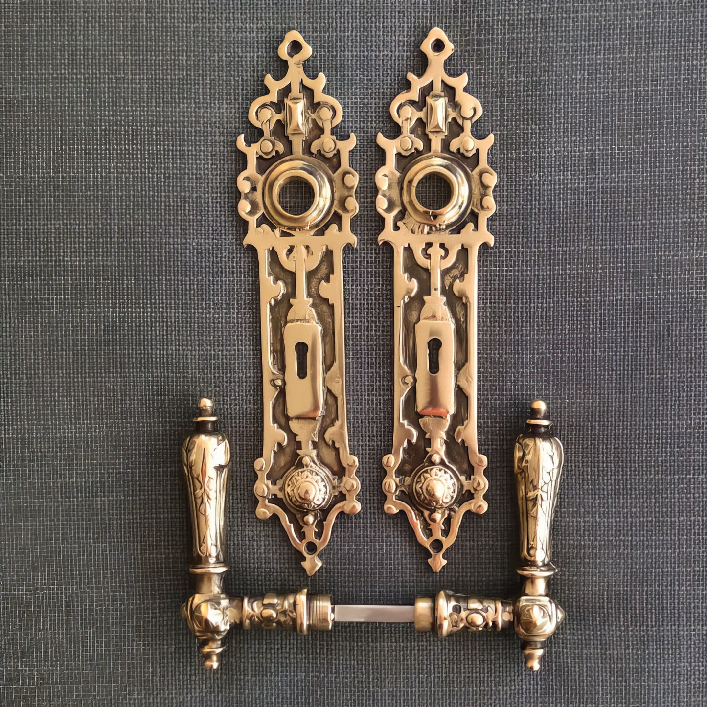 Старинна барокова луксозна брава | Б 12 |