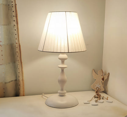 Класическа настолна/ нощна лампа | Материал: Дърво | Б НЛ 17 |