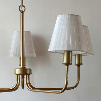 Класически полилей тип свещ | 5 рамена | БЕЗ/С текстилни абажури | ПO 38 |