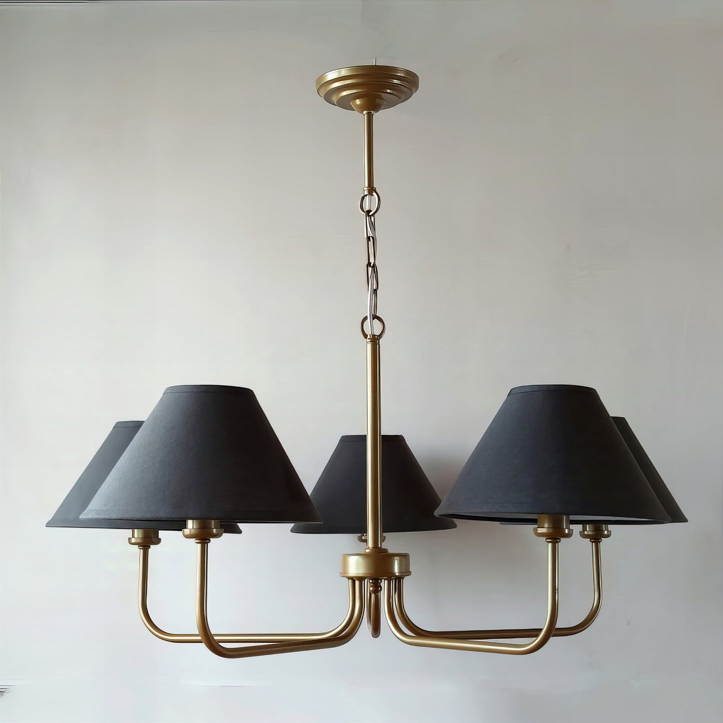 Класически полилей тип свещ | 5 рамена | БЕЗ/С текстилни абажури | ПO 38 |