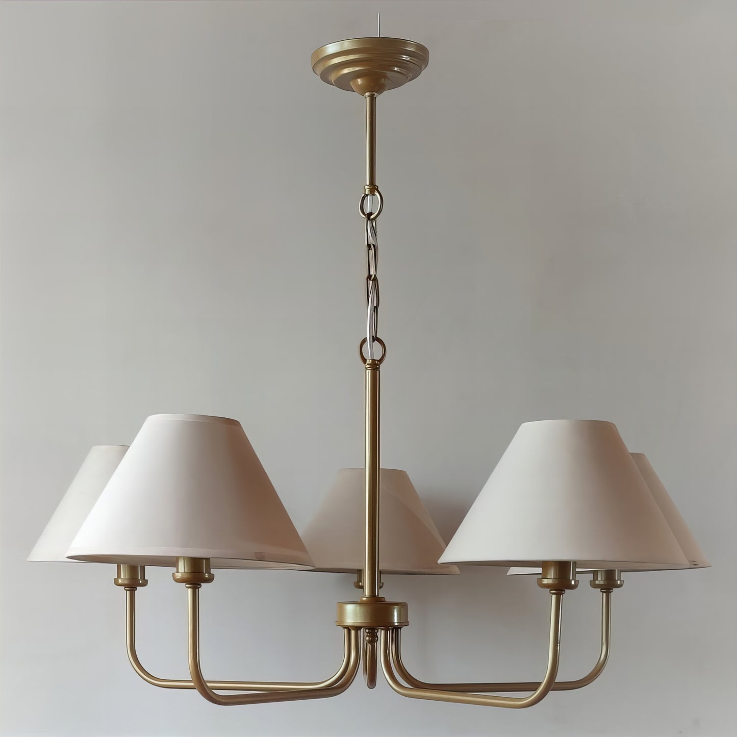 Класически полилей тип свещ | 5 рамена | БЕЗ/С текстилни абажури | ПO 38 |