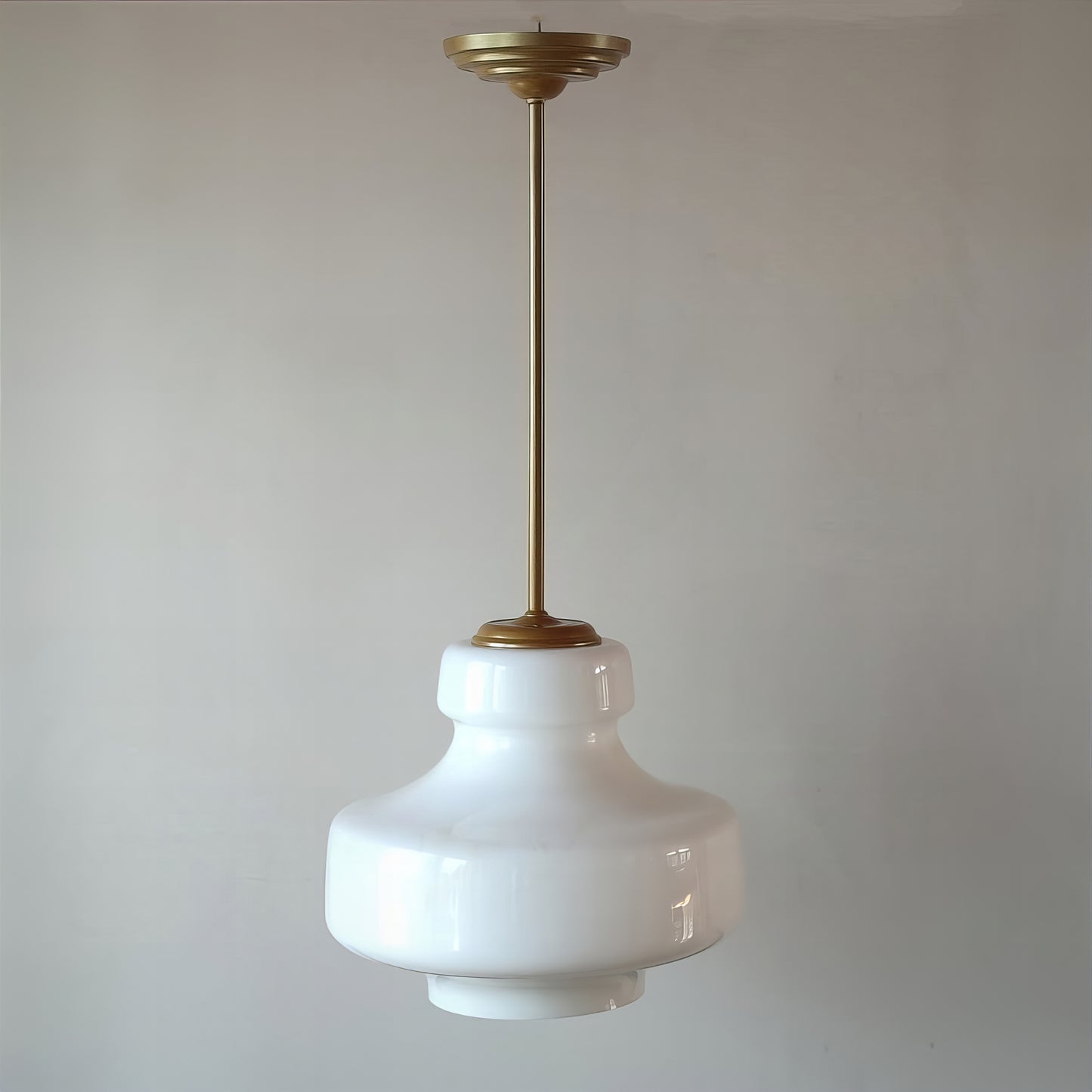 Класически пендел със стъклен абажур | Висяща лампа | ПЕ 13 |